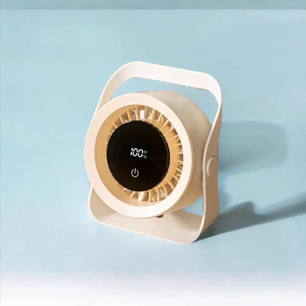 Our Flowcus portable fan
