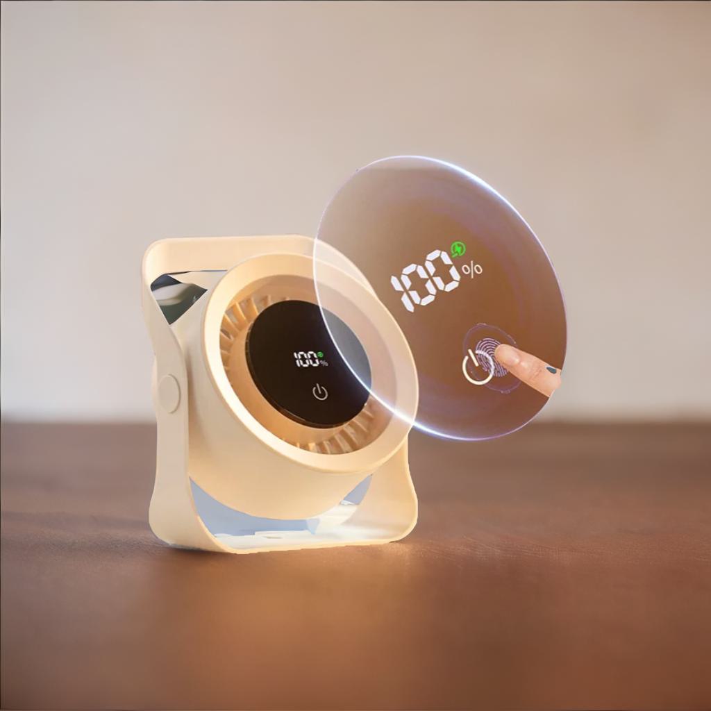 Our Flowcus portable fan